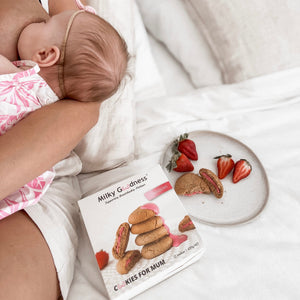 Strawberry Lactation Cookies