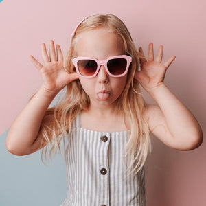 Techno Sunglasses (Pink/Mint)