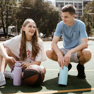 Insulated Flip Top Drink Bottle 1L (Pool Side)