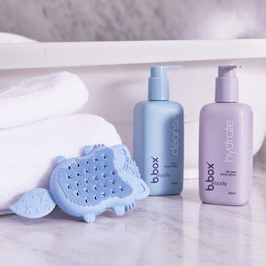 Baby Bath Brush Sponge (Blue)