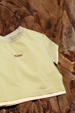 Double Layer Tee - Pistachio