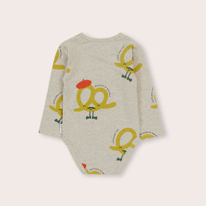 Monsieur Pretzel LS Bodysuit