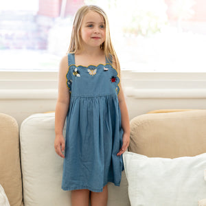 Gia Dress - Chambray