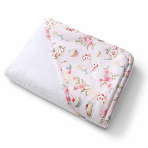 Alice`s Tea Party Hooded Towel