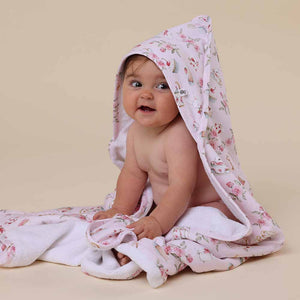 Alice`s Tea Party Hooded Towel