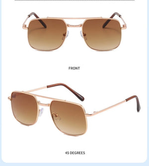 Mr Cool Metallic Sunglasses (Tan)