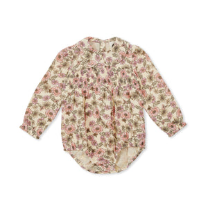 Buttercup Baby Collared Romper