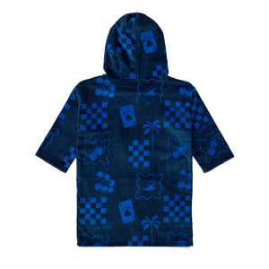 Everywhere Zip-Up Towel (Navy)