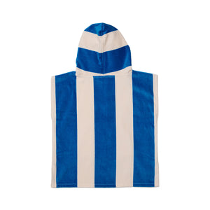 Hooded Towel (Deep Sea Stripe)