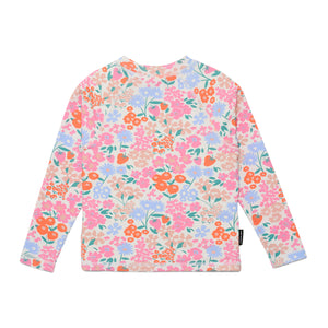 Long Sleeve Rash Vest (Berry Garden)