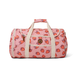 Packable Duffle Bag (Strawberry Splash)