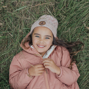 Reversible Eco Puffer (Terracotta Wolf)