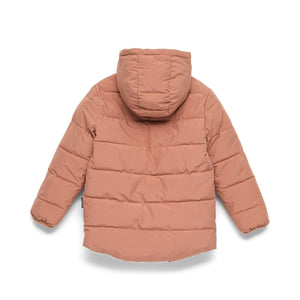 Reversible Eco Puffer (Terracotta Wolf)