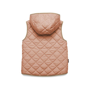 Reversible Yeti Vest (Terracotta/Camel)