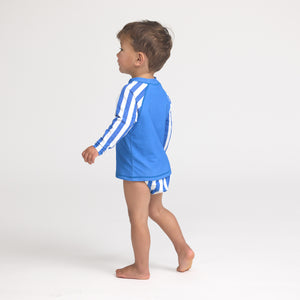 Baby Rash Vest (Deep Sea Stripe)