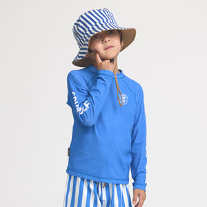 Long Sleeve Rash Vest (Deep Sea Blue)