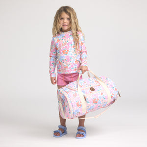 Packable Duffle Bag (Berry Garden)