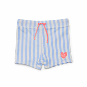 Swim Short (Sky Blue Stripe)