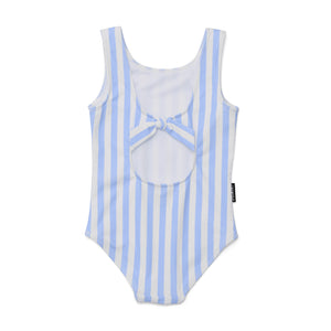 Swimsuit (Sky Blue Stripe)