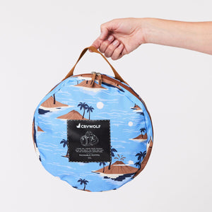 PACKABLE DUFFEL - Blue Lost Island