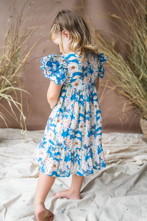 Cupcake Dress (Moroccan Blue)