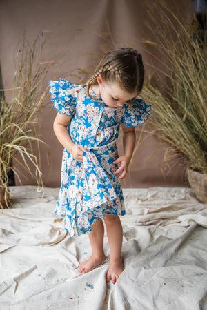 Cupcake Dress (Moroccan Blue)