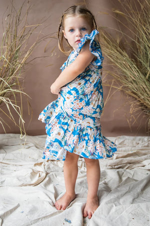 Cupcake Dress (Moroccan Blue)