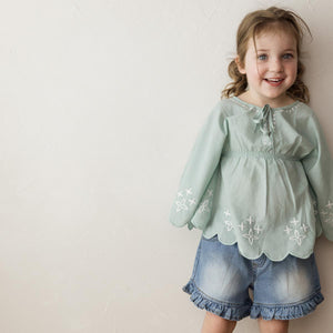 Butterfly Swing Top (Soft Green)