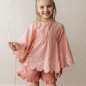 Butterfly Swing Top (Rose)