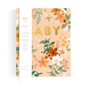Floral Baby Book