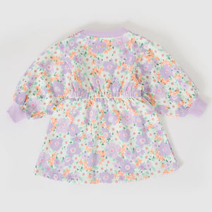 Leah Long Sleeve Dress (Flora)