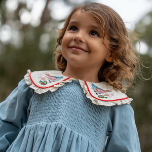 Shirley Barber Smocked Dress