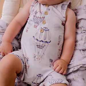 Dreamy Sheep Sleeveless Romper