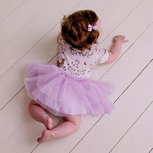 Enchanted Gardens Onesie Tutu Dress