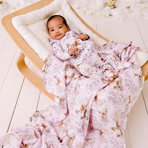 Enchanted Gardens Muslin Swaddle