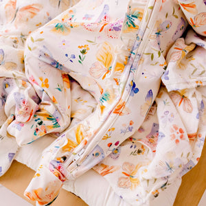 Butterfly Blooms Zipsuit