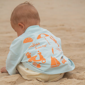 Alla Spiaggia Tee (Mist)