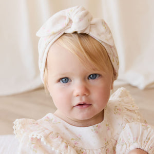 Muslin Headband (Emelia Pink)
