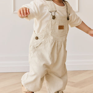 Cecil Overall (Sandy Brown/Cloud Stripe)