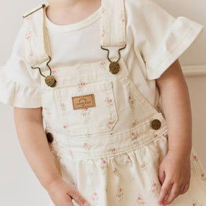 Norah Overall Dress (Rose Trail)