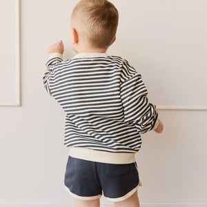 Peyton Sweatshirt (Charter/Cloud Stripe)