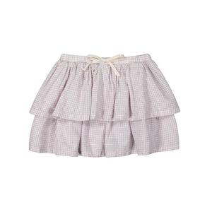 Heidi Skirt - Gingham Lilac