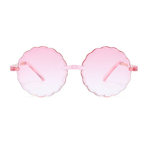 Scallop Sunglasses (Pink)