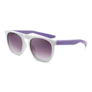 Shady Sunglasses (White/Purple)