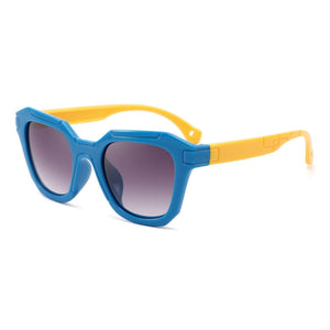 Techno Sunglasses (Blue/Yellow)
