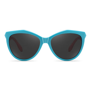 Classy Lady Sunglasses (Blue/Pink)