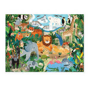 Little Building Puzzle 24 Piece - Zoo