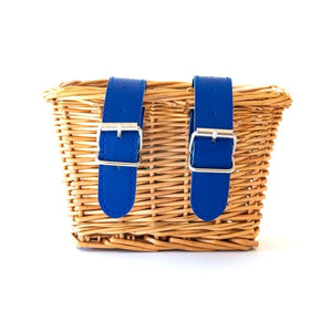 Bike & Scooter Wicker Basket - Blue