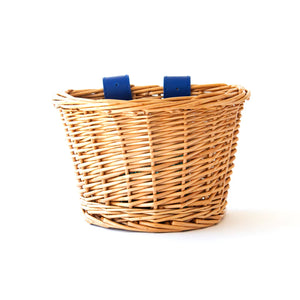 Bike & Scooter Wicker Basket - Blue
