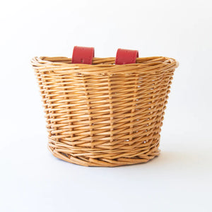 Bike & Scooter Wicker Basket - Red